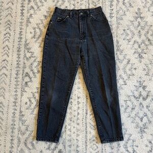 Vintage Lee Riders with black leather patch - made before 1994. 12P or 29.5 X 28